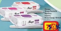 SLEEPY YÜZEY TEMİZLİK HAVLUSU 100'LÜ fiyat ve kampanya bilgisi